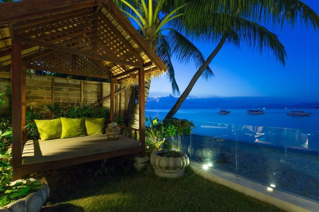 Beachfront Villa Charmant With Private Pool Koh Samui Ngoại thất bức ảnh