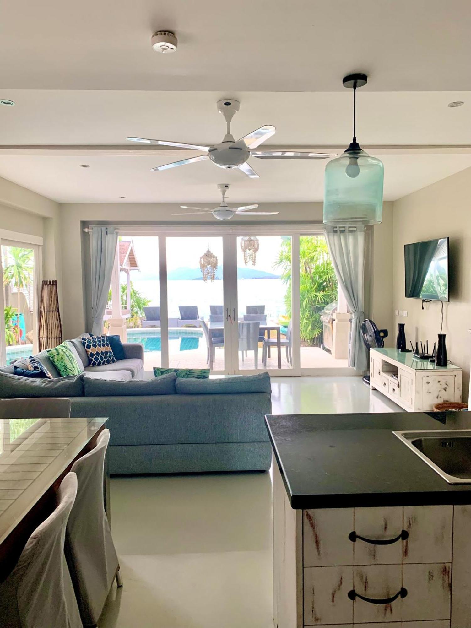 Beachfront Villa Charmant With Private Pool Koh Samui Ngoại thất bức ảnh