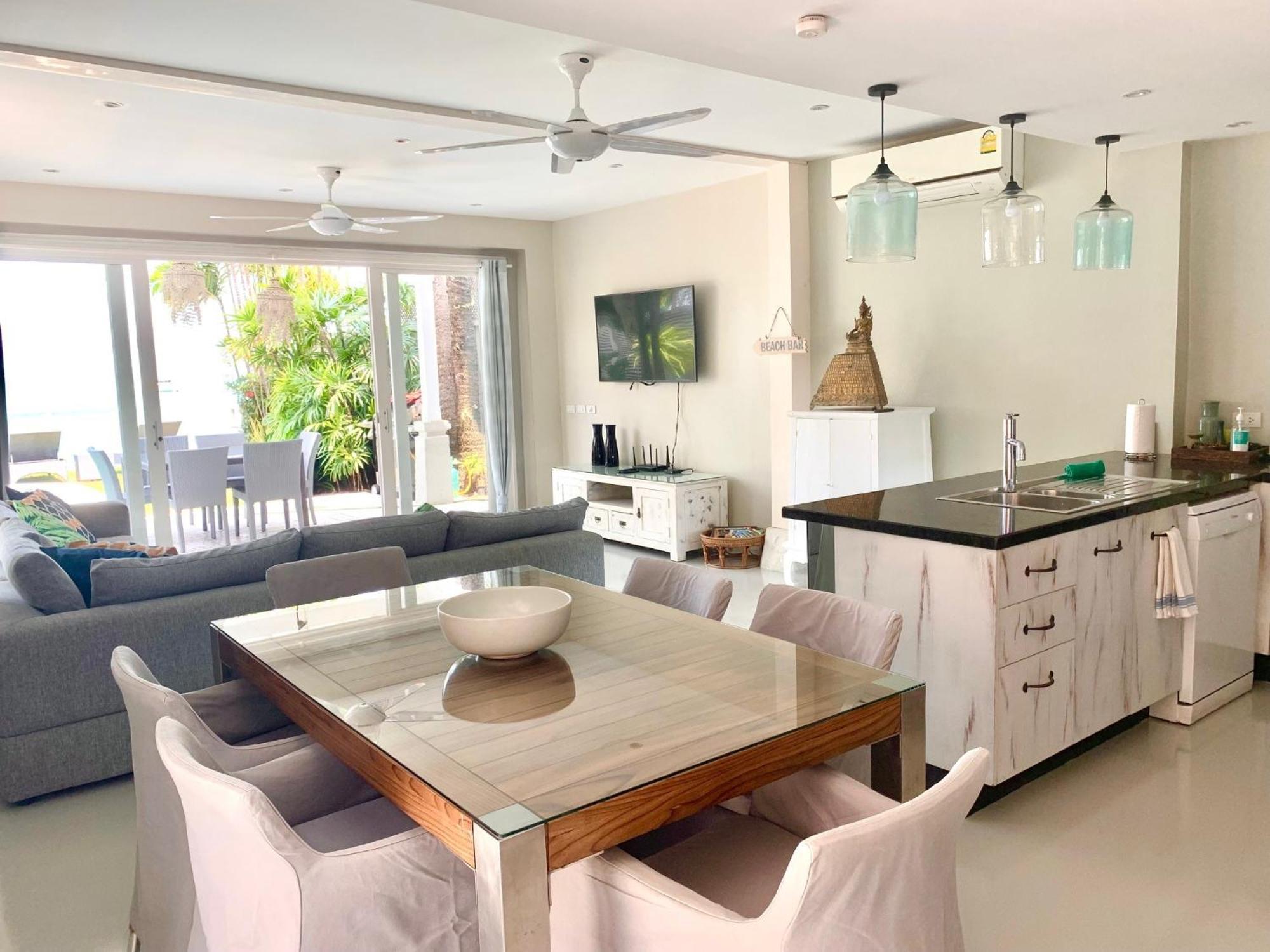 Beachfront Villa Charmant With Private Pool Koh Samui Ngoại thất bức ảnh